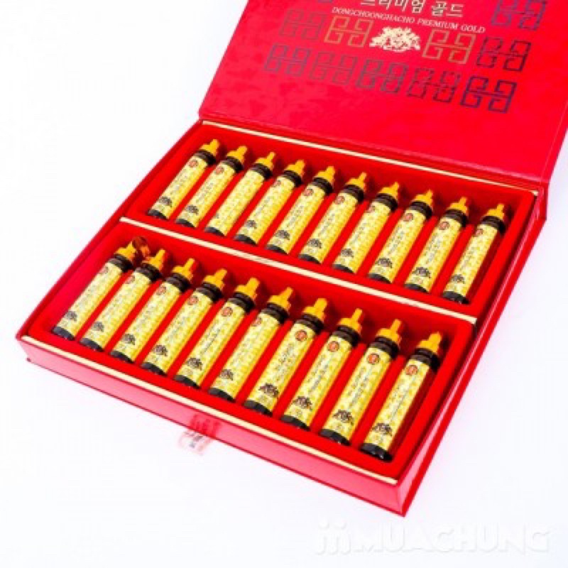 Nước Đông Trùng Hạ Thảo Hộp Đỏ 20 ống, trumsihanghanquoc