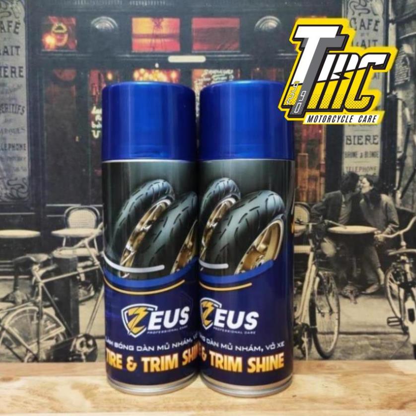 Bộ SP Dưỡng sên, Vệ sinh sên, Bóng vỏ và dàn nhựa ZEUS