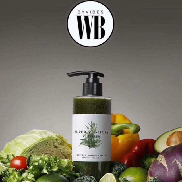 Sữa rữa mặt thải độc 3 in 1 Super Vegitok Cleanser