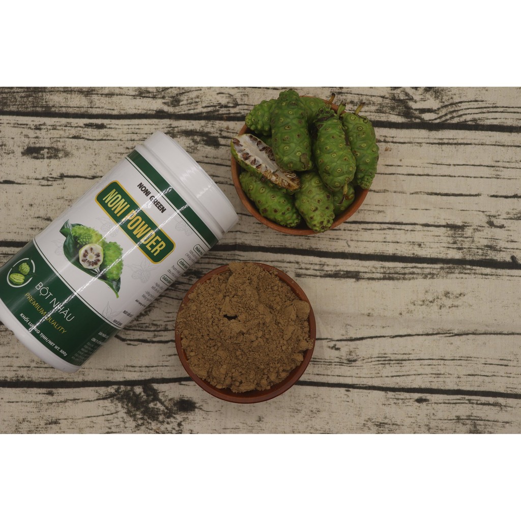 Bột Nhàu (100% Noni Powder ) chai nhựa 500g bột | BigBuy360 - bigbuy360.vn