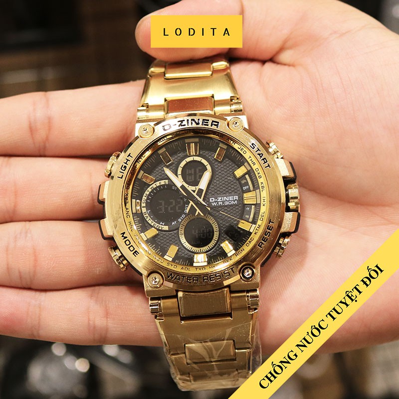 [BÁN CHẠY]Đồng Hồ Nam Thể Thao Dây Thép Không Rỉ Chính Hãng Cao Cấp Chống Nước Tuyệt Đối DZB1000 | BigBuy360 - bigbuy360.vn