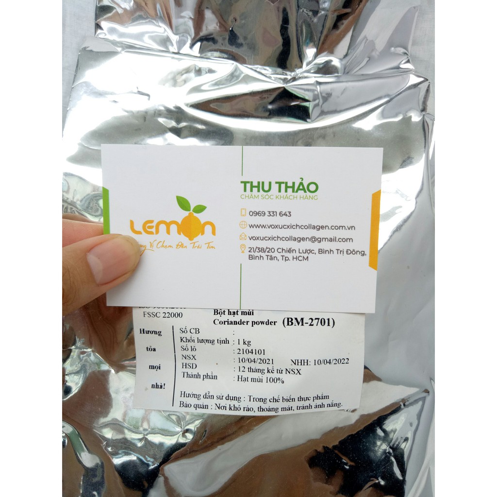 [100g-500g] BỘT NGÒ RÍ (BỘT HẠT MÙI) NGUYÊN CHẤT - Cho món ăn thơm ngon chuẩn vị