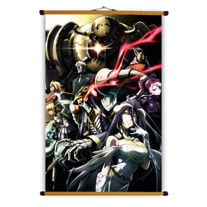 Poster Anime Vải Overlord