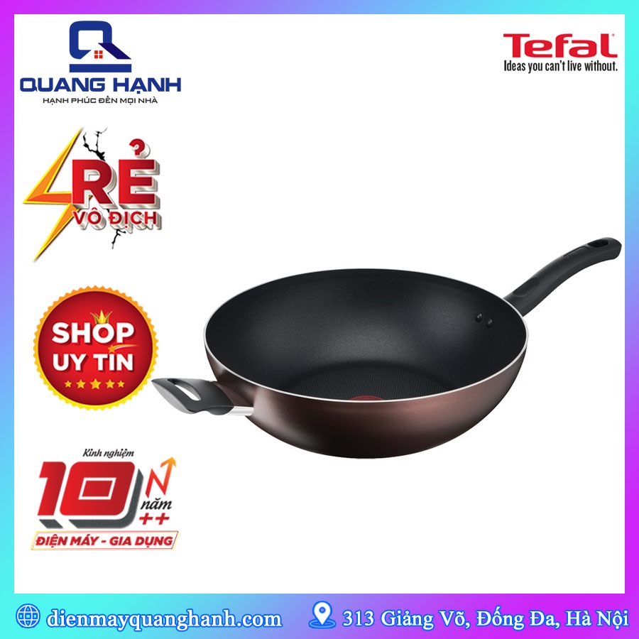 Chảo chiên sâu lòng Tefal Day By Day 28cm G1436606 [Hàng chính hãng]