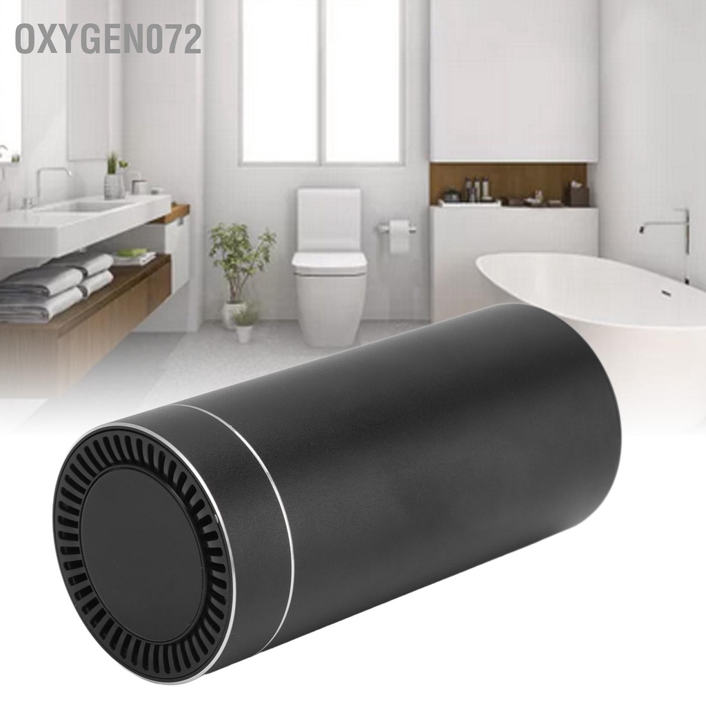 Oxygen072 Máy lọc không khí Sạc USB Vỏ hợp kim nhôm khử mùi ozone cho tủ lạnh nhà vệ sinh ô tô Tủ giày
