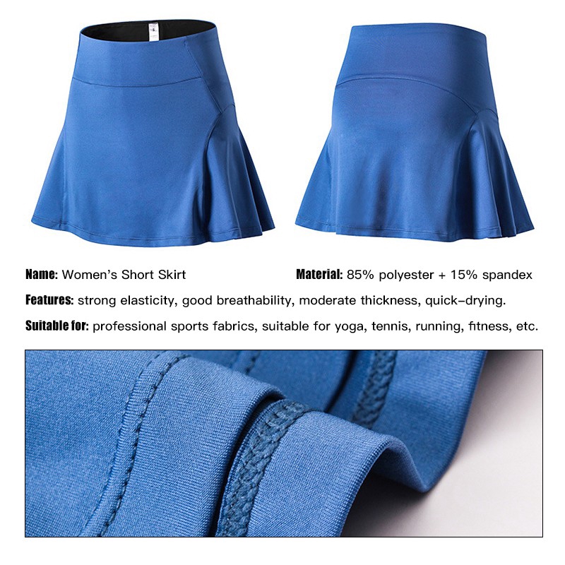 Chân Váy Ngắn Tập Thể Thao Cho Nữ