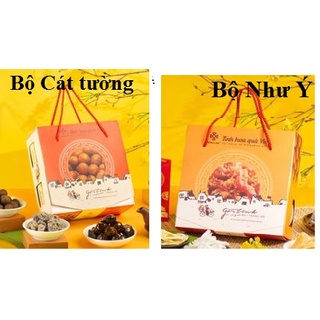 BỘ QUÀ Ô MAI HỒNG LAM-QUÀ TẾT QUÀ TẶNG