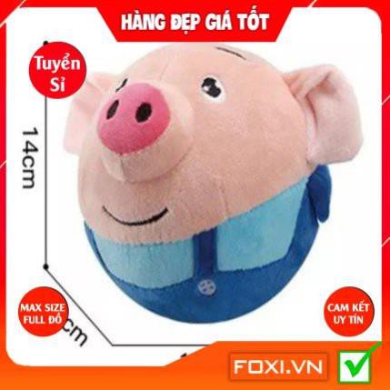 Đồ chơi heo con bằng bông biết nhảy Foxi-biết nhại lại tiếng người-biết hát đáng yêu-cute dễ thương