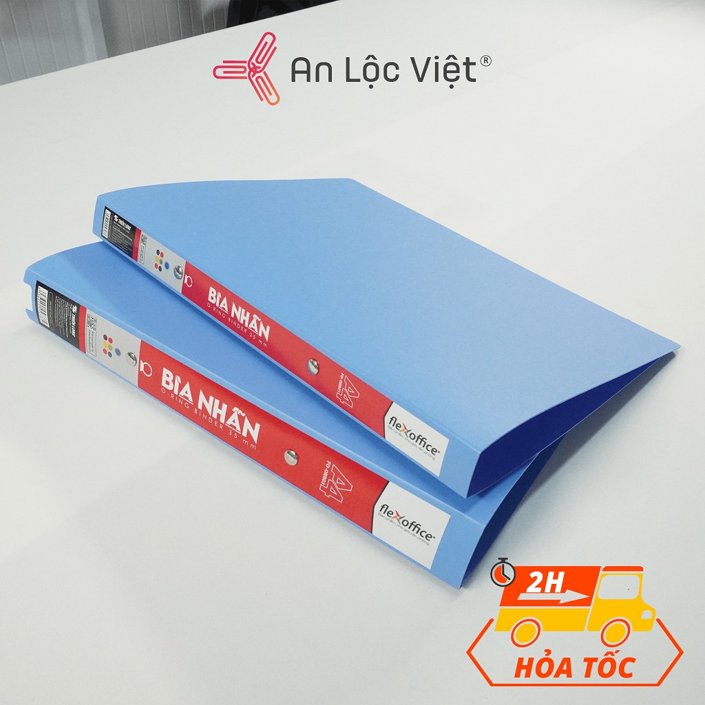 Bìa còng - File còng bật - File càng cua nhẫn nhựa Thiên Long A4 2,5cm - 3,5cm