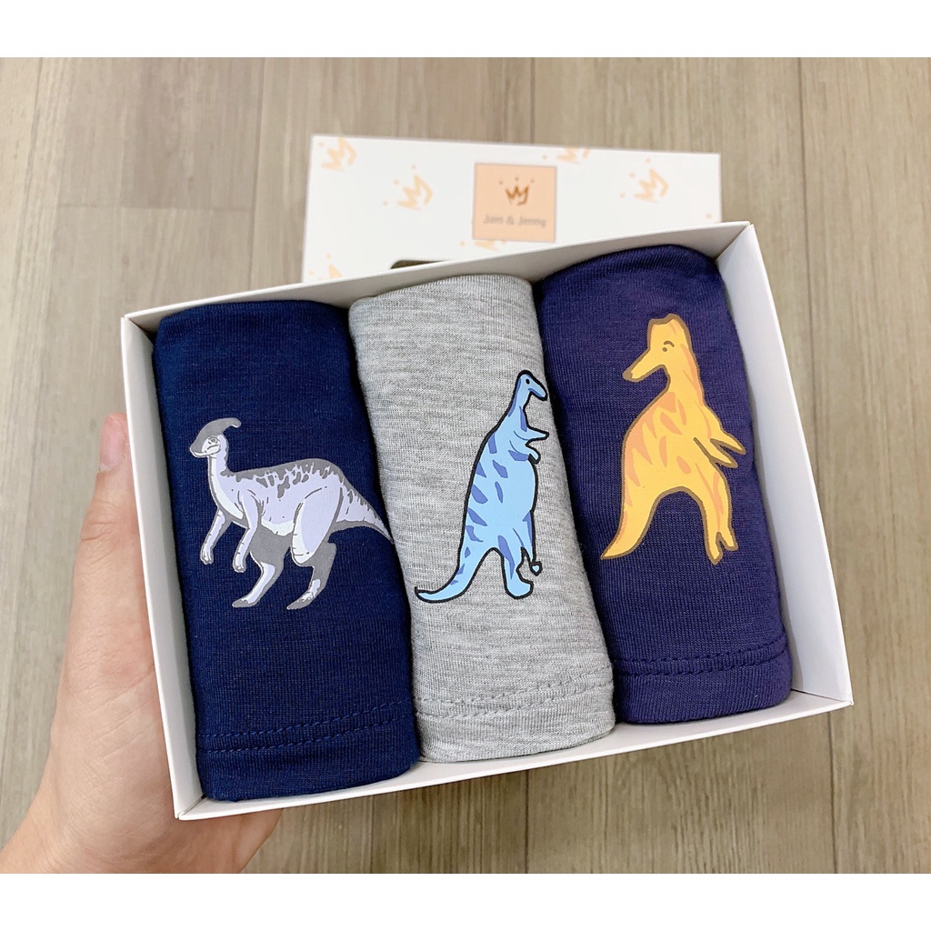 Set 3 sịp đùi Jam & Jenny chất modal 5-15y BT