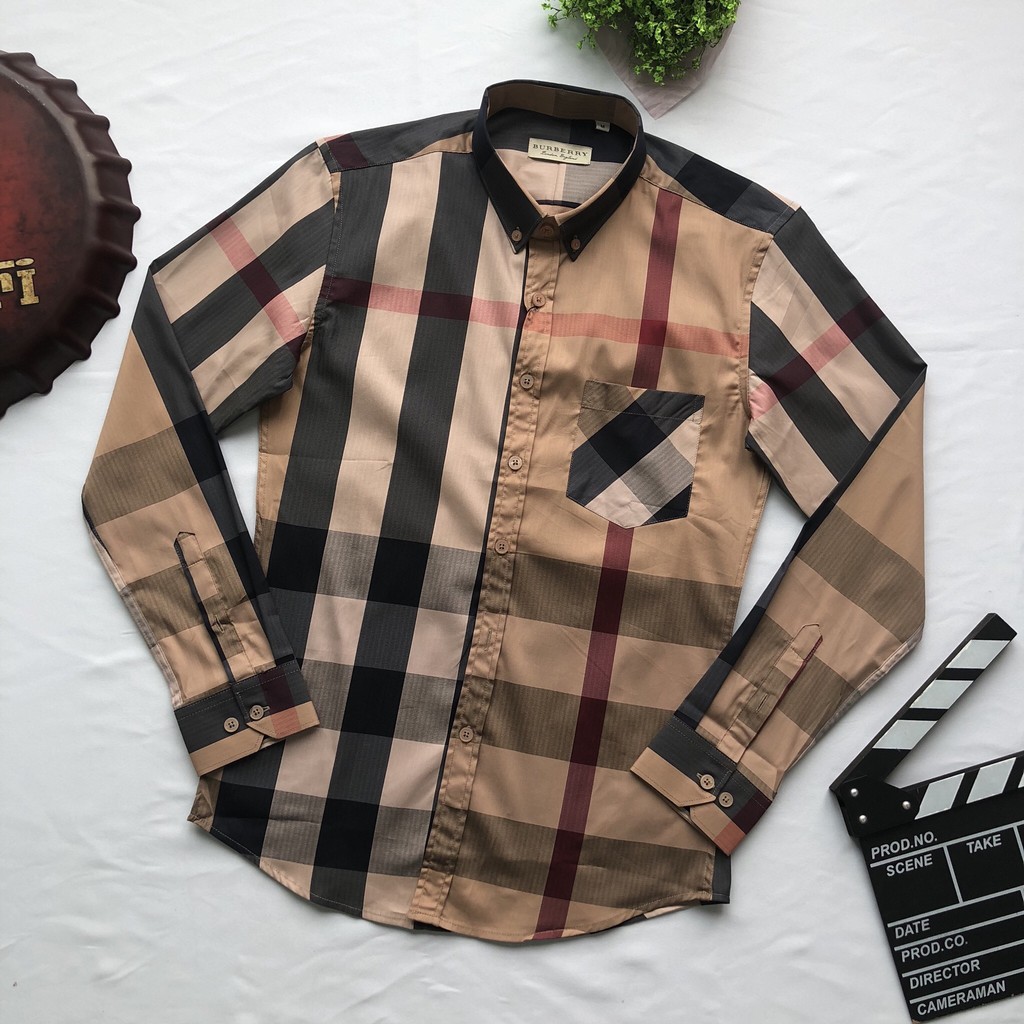 [Giá Sập Sàn] Sơ Mi BBR Họa Tiết Kẻ Nhiều Màu,From Dáng Chuẩn,Không Xù Không Bai Nhão - Áo Sơ Mi Nam Dài Tay | BigBuy360 - bigbuy360.vn