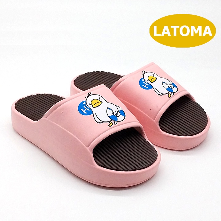 Dép bánh mì nữ cao 3 phân chất liệu mềm mại êm chân thời trang Latoma TA7501 (Nhiều màu)