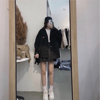 Áo blazer 2 lớp logo ngực