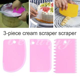 Bộ 3 Dao Chà Láng Bánh Kem