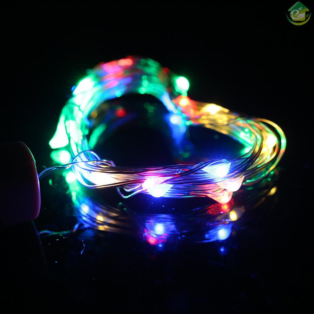 Dây đèn led 15 bóng 4.5V 1.2W 1.5m đựng trong chai có thể uốn xoắn trang trí bữa tiệc | BigBuy360 - bigbuy360.vn