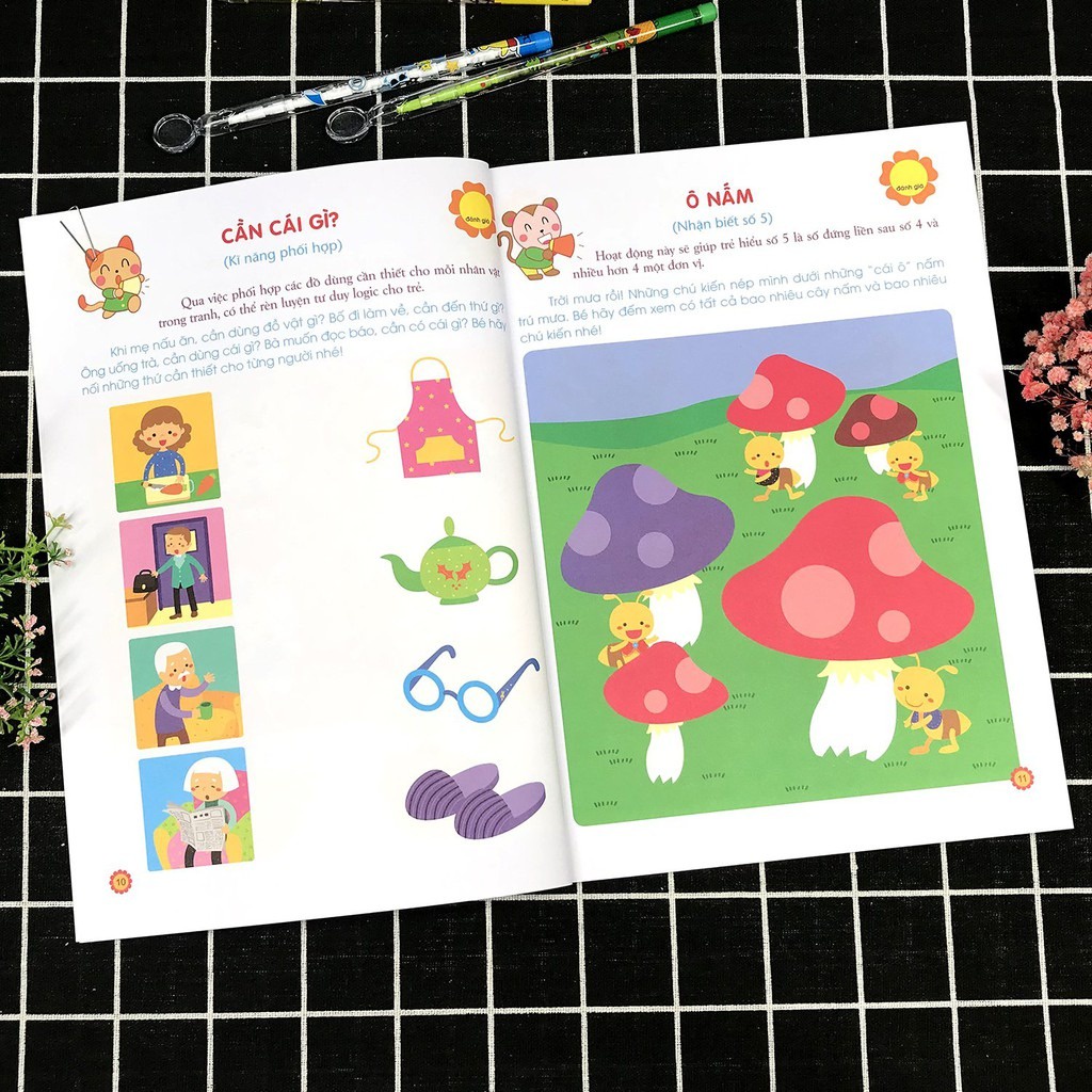 Sách - Giúp Bé Phát Triển Tiềm Năng Toán Học ( NHIỀU CHỦ ĐỀ )