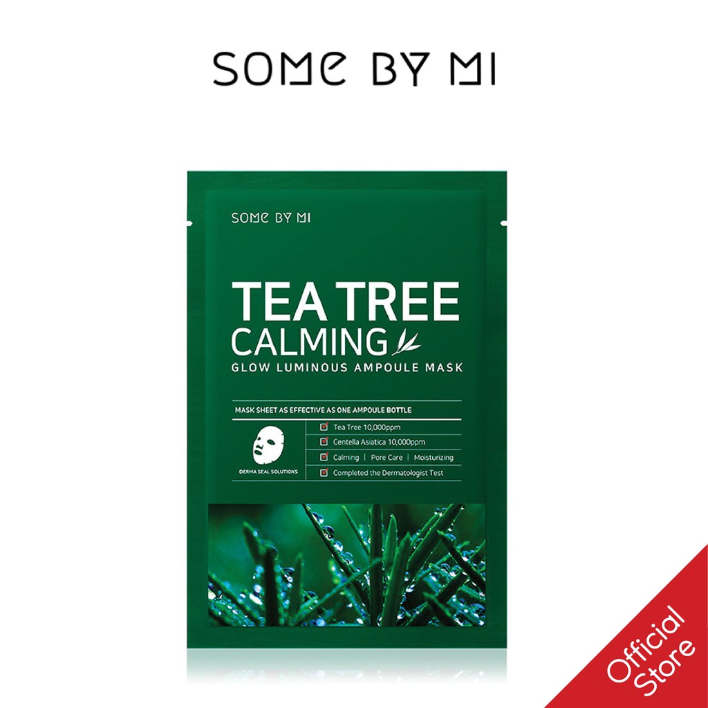 Mặt Nạ Chiết Xuất Tràm Trà Làm Dịu Da, Giảm Mụn Some By Mi Tea Tree Calming Sheet Mask 25g | BigBuy360 - bigbuy360.vn