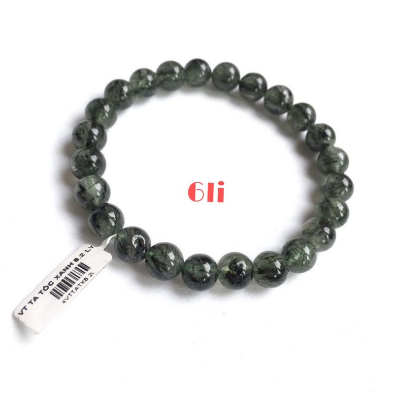 Vòng tay đá(TA) tóc xanh 6li 8li 10li 12li