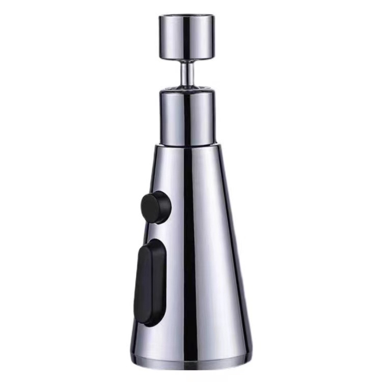 Đầu Gắn Vòi Nước 3 Chức Năng Xoay 360 Độ Chống Bắn Nước Tiện Dụng