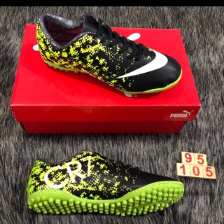 [[free ship]] Giầy đá bóng CR7 TRẺ EM,ĐÃ KHÂU ĐẾ ,da MỀM ÊM CHÂN