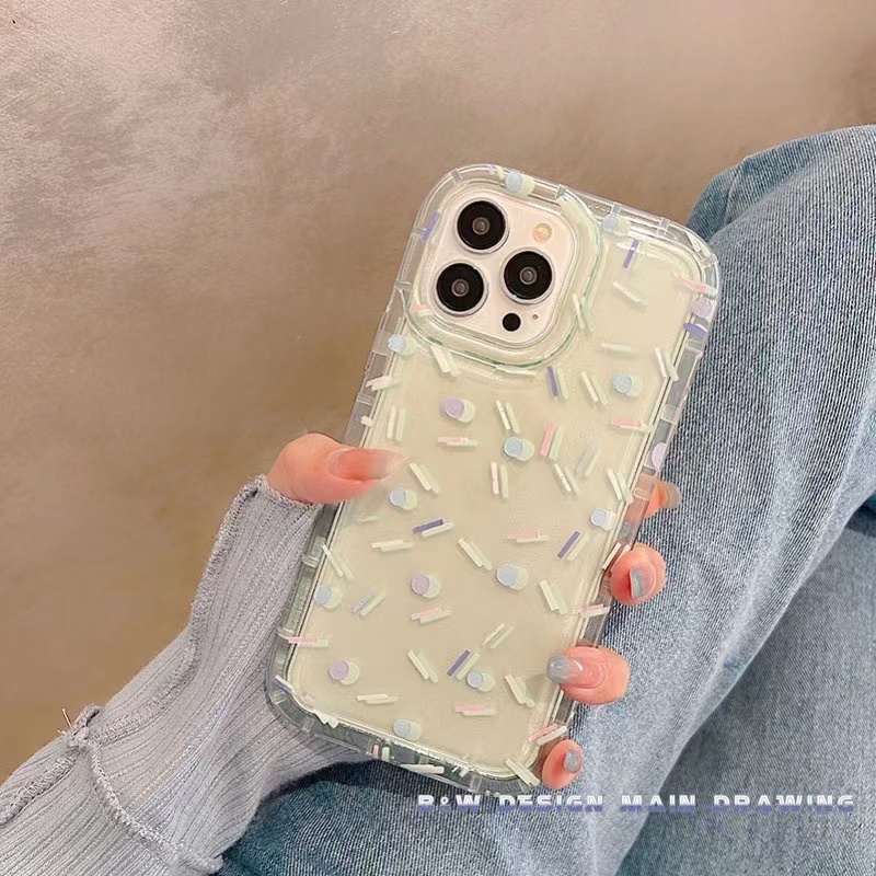 Ốp Điện Thoại Mềm Trong Suốt In Hình Que Kem Thời Trang Cho iPhone 14 14Pro MAX 13 12 11 Pro MAX 14Plus X XS MAX XR