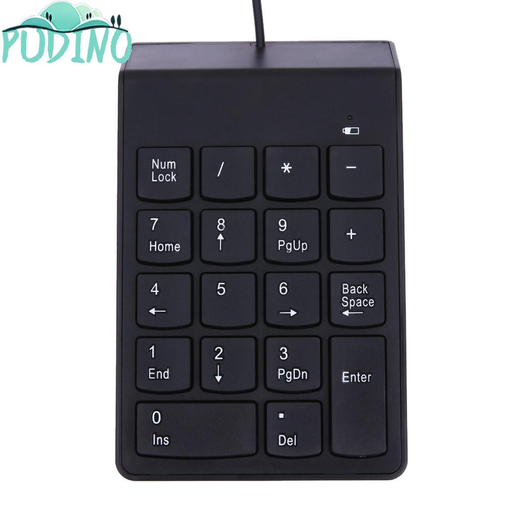Bàn phím số không dây mini cho laptop Note