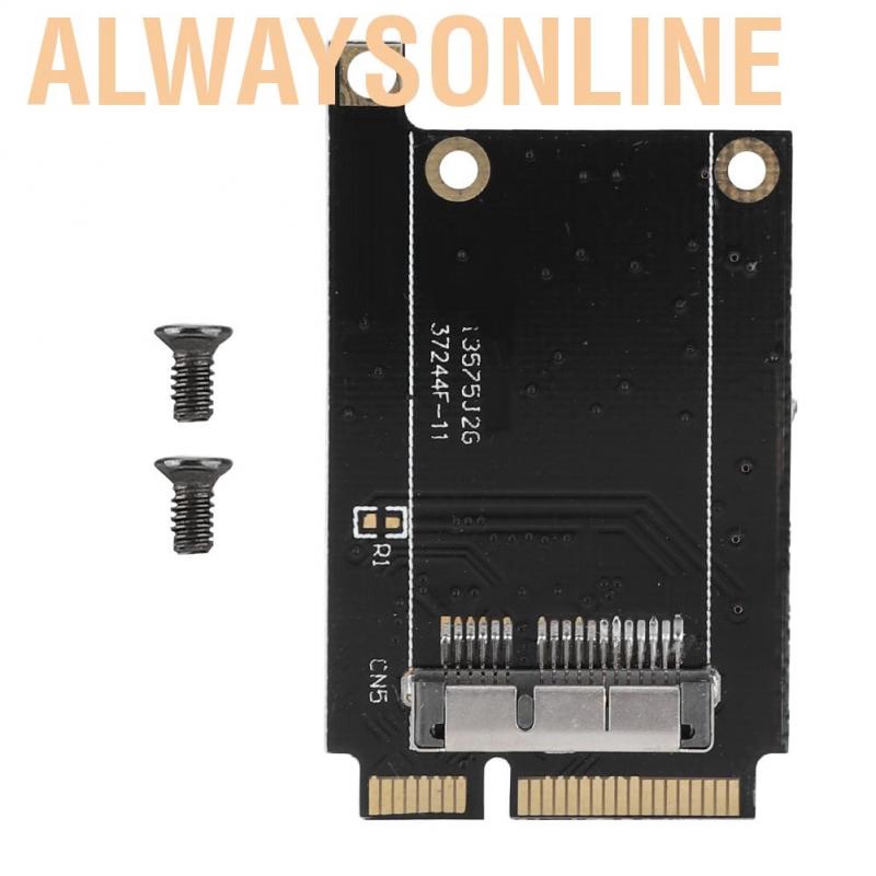 Giao diện kết nối BCM94331CD BCM94360CD ra MINI PCI-E cho card mạng không dây