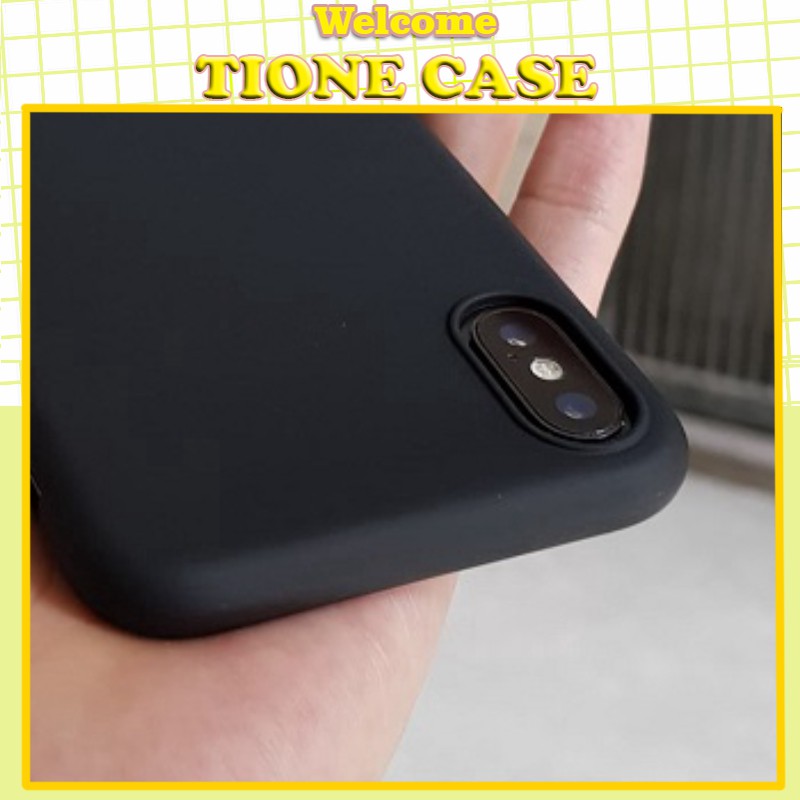 Ốp lưng iphone dẻo đen trơn 5/5s/6/6plus/6s/6splus/7/7plus/8/8plus/x/xr/xs/11/12/pro/max/plus/promax- ATS -AT