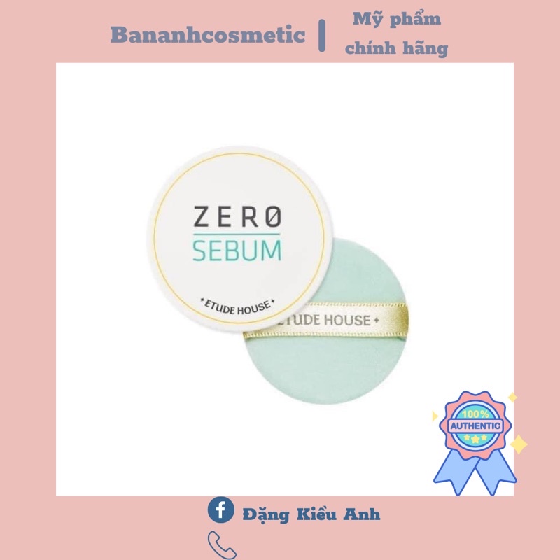 Phấn phủ bột kiềm dầu E tu de ZERO SEBUM DRYING POWDER