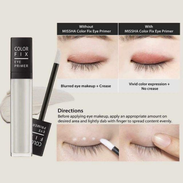 KEM LÓT MẮT MISSHA COLOR FIX EYE PRIMER | BigBuy360 - bigbuy360.vn