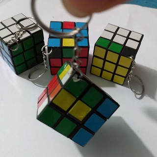 móc khoá rubik 3×3 mini D01