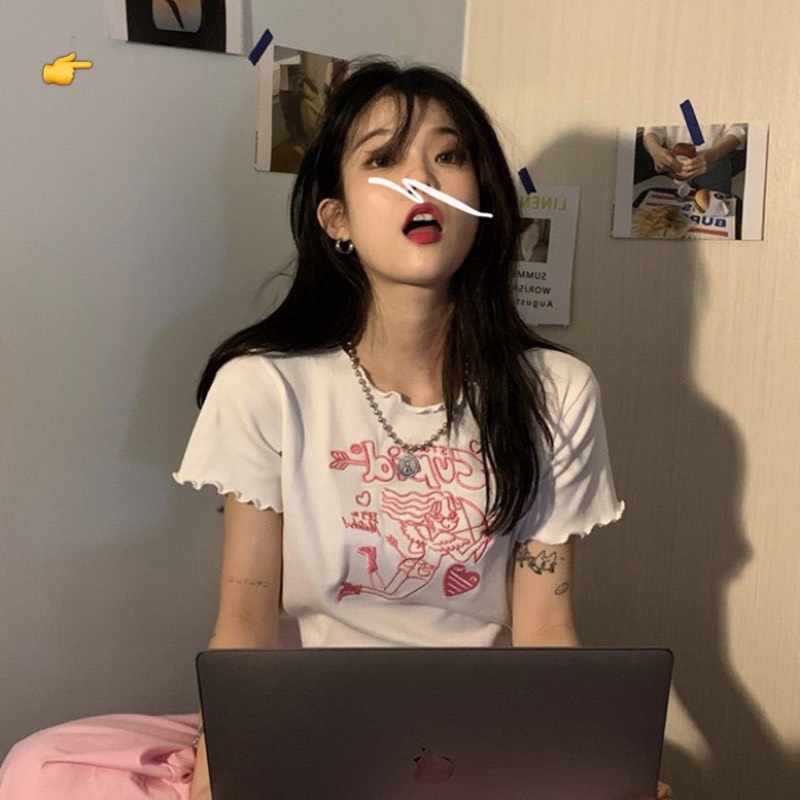 (HCM) ÁO KIỂU NỮ CROPTOP SIÊU XINH THỜI TRANG GENZ CỰC XINH XỈU THỜI TRANG GENZ HOT KME FASHION