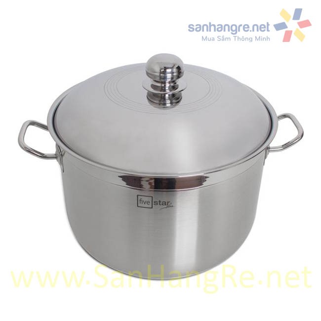 Nồi luộc gà Inox cao cấp 304 Fivestar 36cm dùng bếp từ