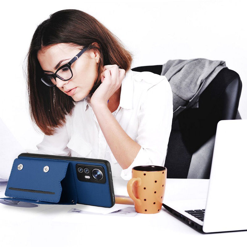 Ốp Điện Thoại Da PU Sang Trọng Có Ngăn Đựng Thẻ Cho Xiaomi 12 Pro 12X 12 11T 11TPro 10TLite 10T Pro Mi 11 Ultra 11Lite 11Pro 10S 11