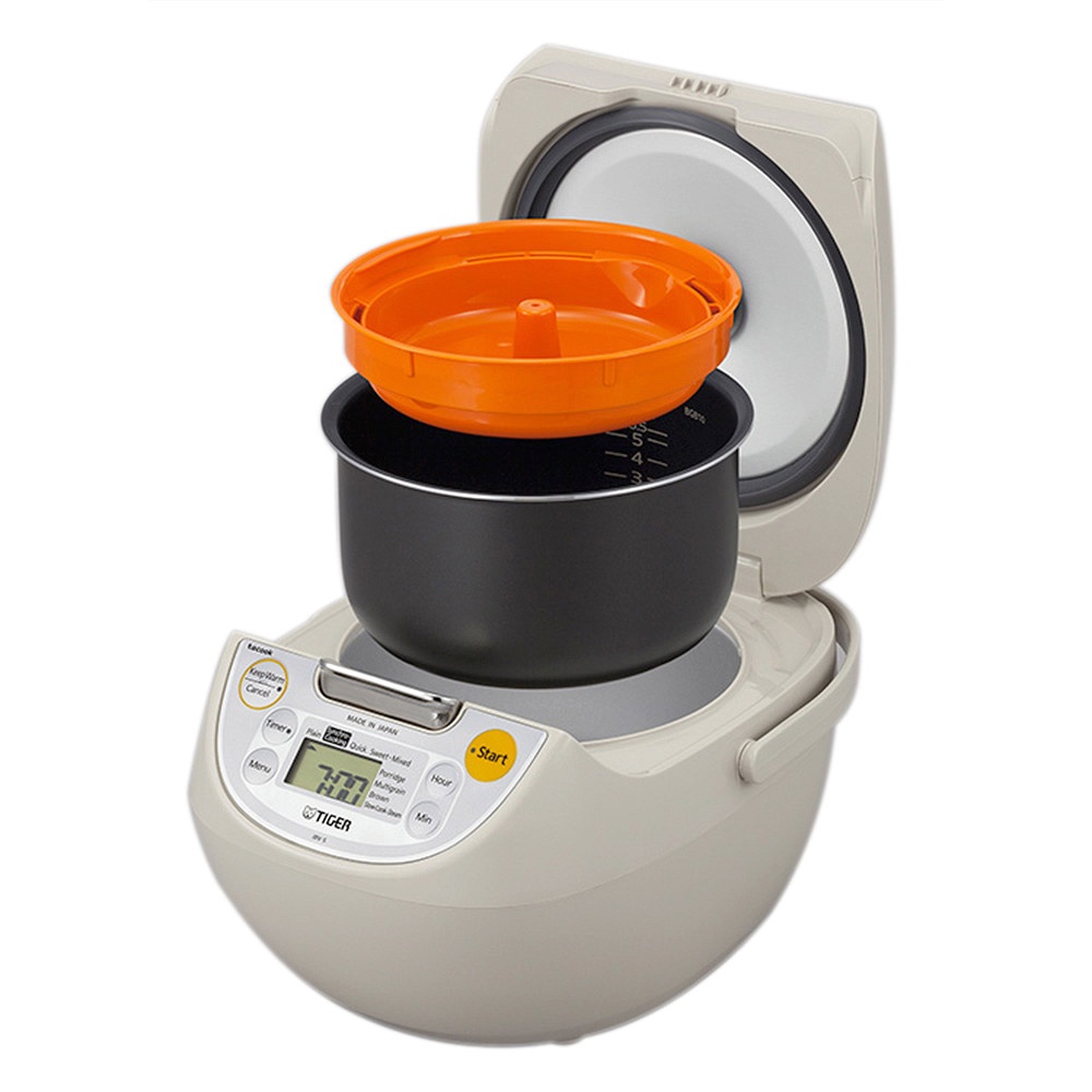 Nồi cơm điện tử 4in1 1,8 lít Tiger JBV-S18W 790W - Hàng chính hãng