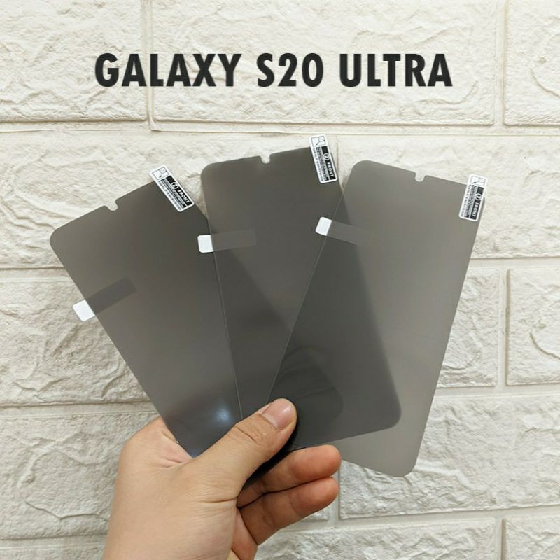 Dán dẻo chống nhìn trộm cho Samsung S21, S21 Plus Note 20 Ultra, Note 10 Plus, Note 8, 9, S20, S20 Ultra, S20+, S10+, S9