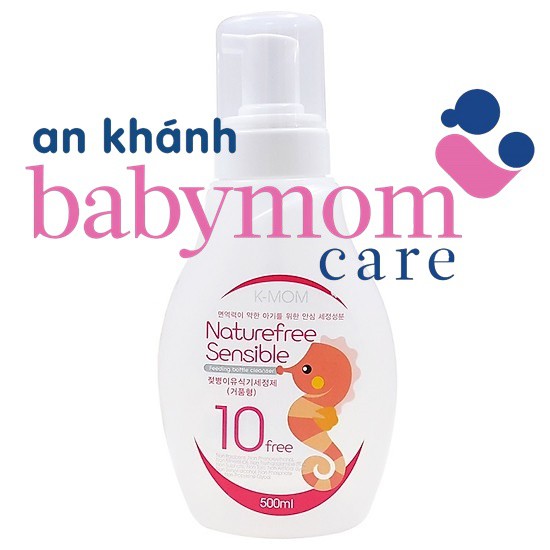 Nước rửa bình sữa K-Mom orgnic (hữu cơ) 500ml KM13128