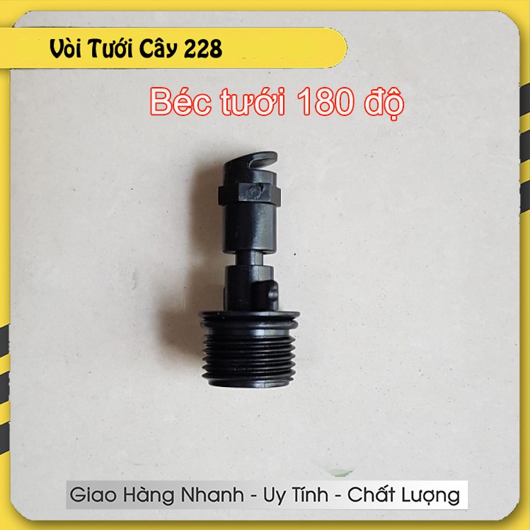 Béc tưới phun mưa 180 độ tưới cây. Béc góc tưới hẹp, tưới hàng rào. Aquamate MS-180D