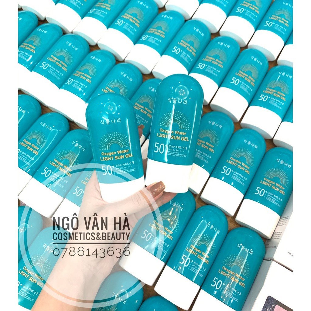 [MẪU 2021] KEM CHỐNG NẮNG OXYGEN WATER SUN GEL 60ML (SALE TÁCH SET NO BOX)