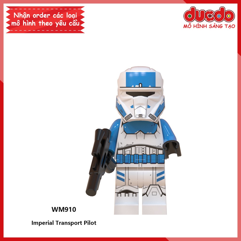 Minifigures các nhân vật trong Star Wars tuyệt đẹp - Đồ chơi Lắp ghép Xếp hình Mini Mô hình WM WM6083