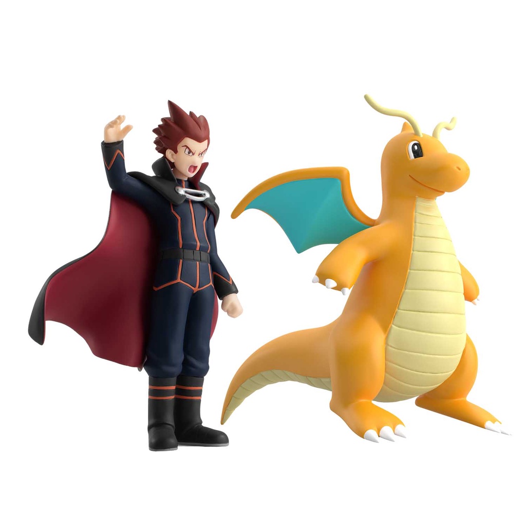 Mô hình Pokemon Bandai Scale World 1/20 Lance and Dragonite