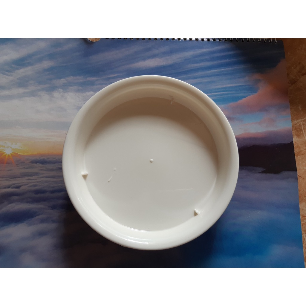 combo 10 đĩa lót chậu nhựa tròn trồng cây D30 đường kính 29.5cm (đế lót chậu nhựa)