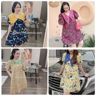 ĐẦM BABYDOLL CỔ NHỌN (KÈM VIDEO HÌNH THẬT)
