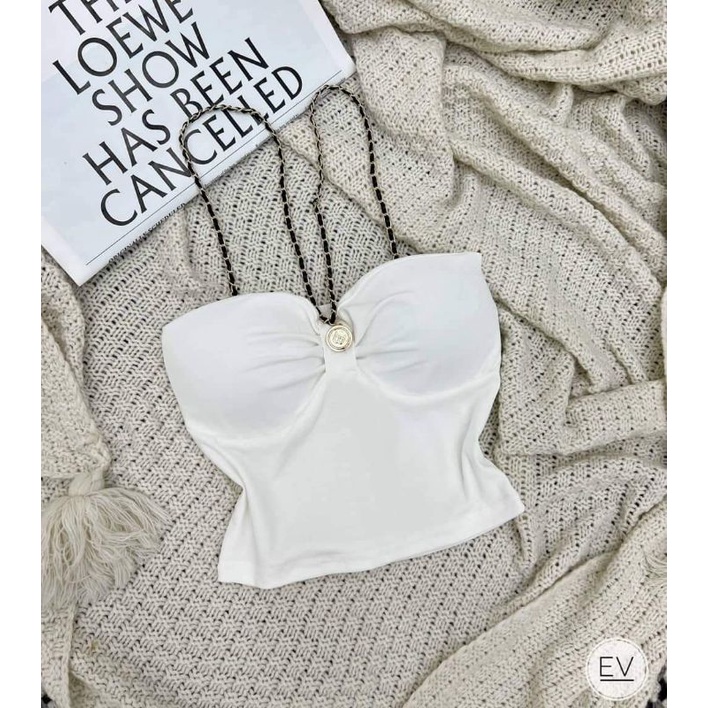 Áo quây ngực dây xích cổ hàng QC