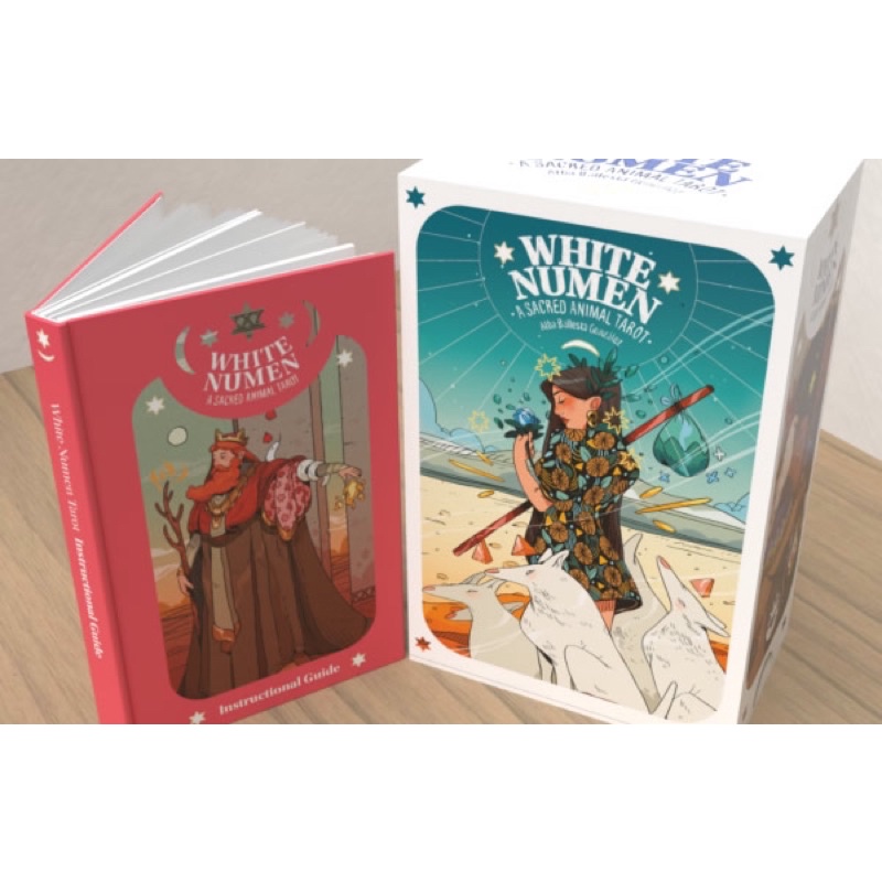 Bộ bài White Numen Tarot - A Sacred Animal Tarot - Tác giả Alba Ballesta González - Bộ bài 78 lá kèm hướng dẫn