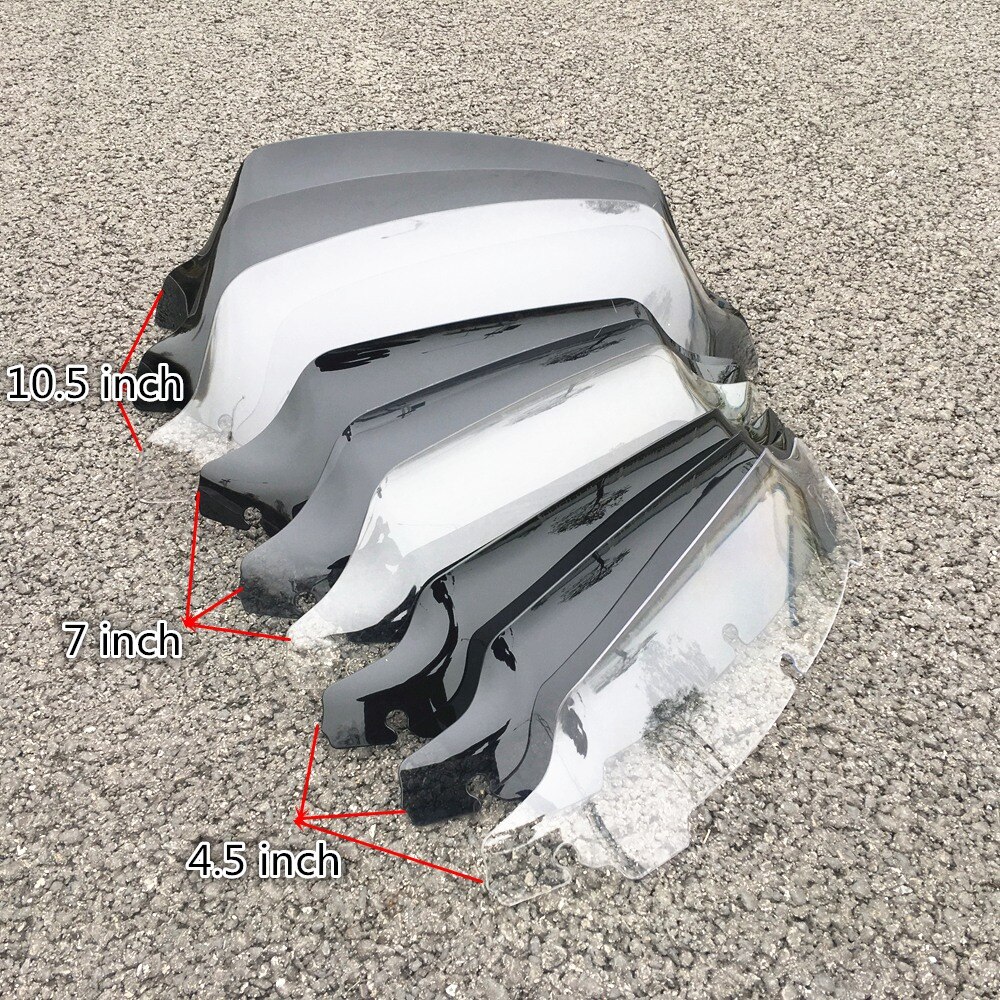 Kính Chắn Gió 4.5 "7" 10.5 "Cho Xe Harley Touring FLHT FLHX 2014-up 2015 2016 2017 2018