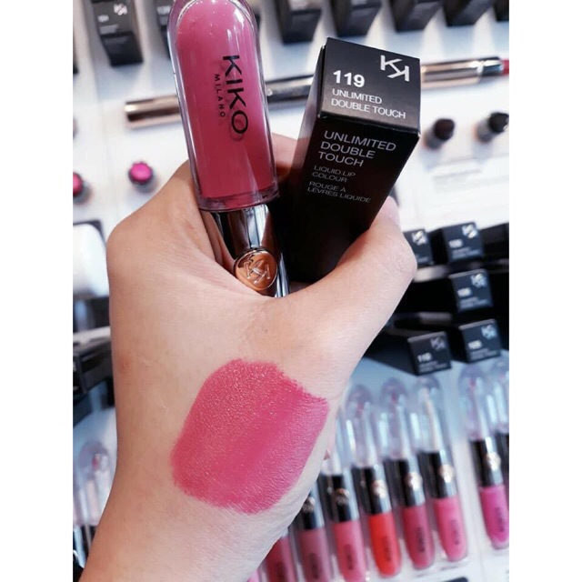 Son Kem Kiko 2 Đầu Unlimited Double Touch