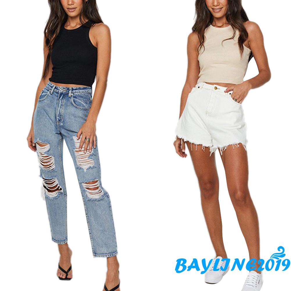 Áo Không Tay Cổ Tròn Trơn Màu Trẻ Trung Dành Cho Nữ