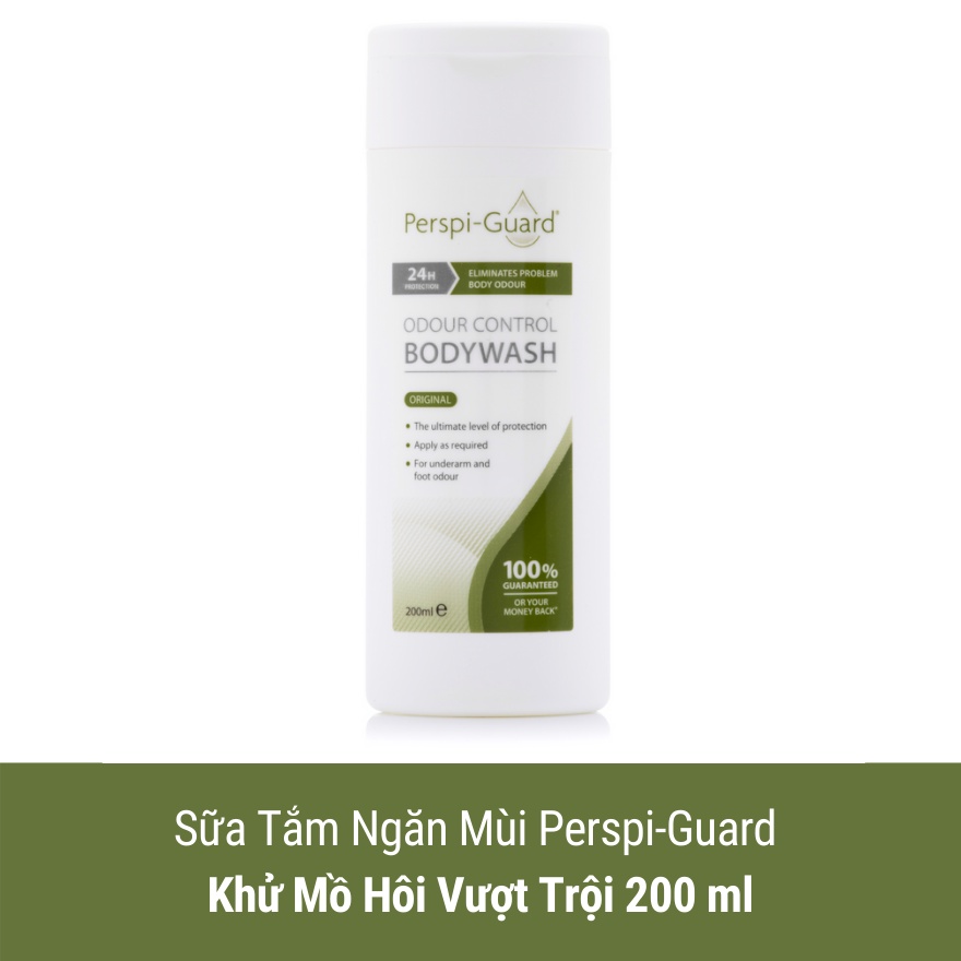 Sữa tắm khử mùi Perspi-Guard Odour Control Body Wash 30Shine phân phối chính hãng khử mùi ngăn tiết mồ hôi