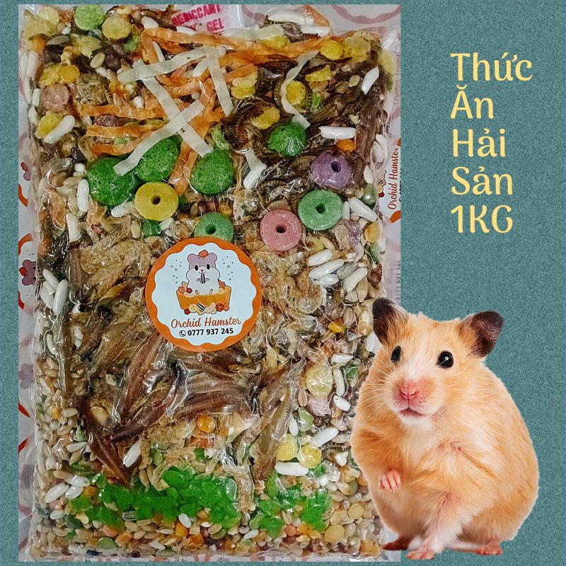 Thức Ăn Hamster Cao Cấp Vị [ Hải Sản ] 1kg
